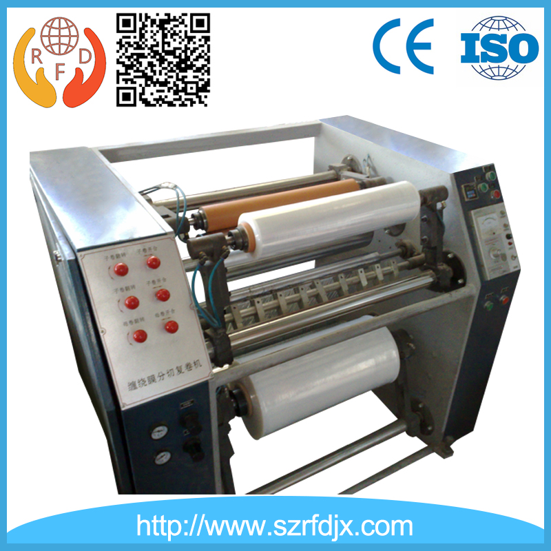 High Speed Semi-Automatic Stretch/Cling Film Rewinder